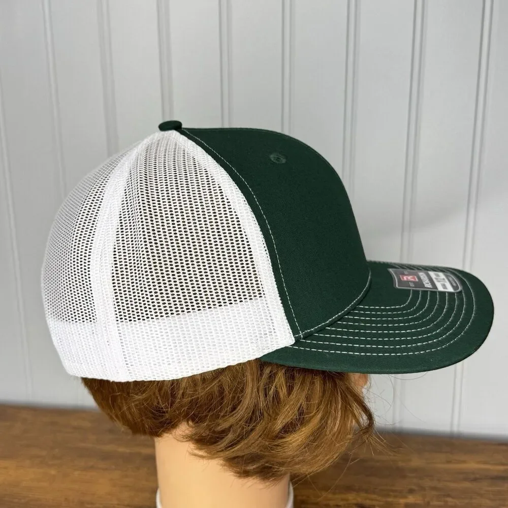 Cinemoves Green And White Trucker Hat Cast & Crew Gift Richardson 112 Mesh NWOT